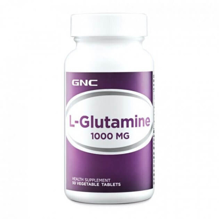 L-GLUTAMIN 1000 mg, 50 Tabletten (042067), GNC