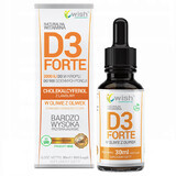 Wish, Vitamine D3 Forte 2000 IU, cholecalciferol met lanoline, druppels, 30 ml