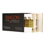 Exagon New Formula, traitement de la chute des cheveux, ampoules, 12 x 9 ml