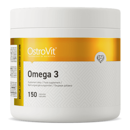 OstroVit Omega 3, edición limitada, 150 cápsulas