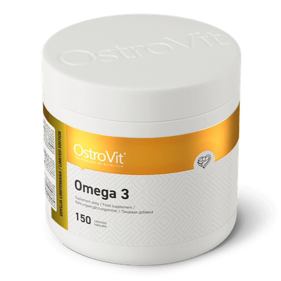 OstroVit Omega 3, edición limitada, 150 cápsulas