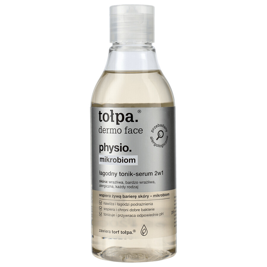 Tolpa Dermo Face Physio Mirkobiom, un tonique-sérum doux 2-en-1, 200 ml