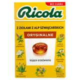 Ricola Original Herbal, Zwitsers kruidensnoepje, suikervrij, 27,5 g