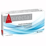 Apirectal, rectal suppositories with propolis, 10 pieces