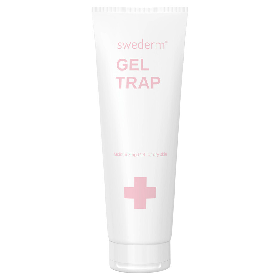 Swederm Gel Trap, lotion corporelle intensément hydratante à l'acide hyaluronique et à la vitamine E, 250 ml