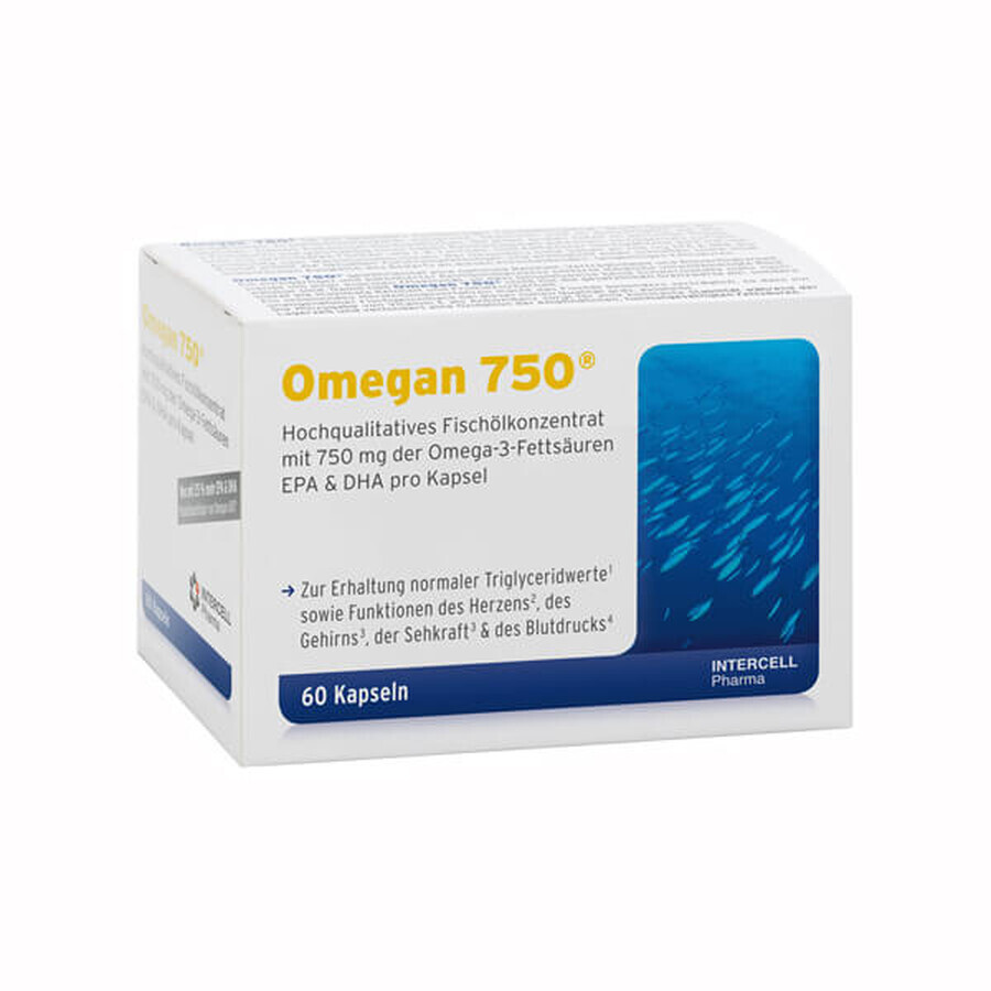 Mito-Pharma, Omegan 750, 60 cápsulas