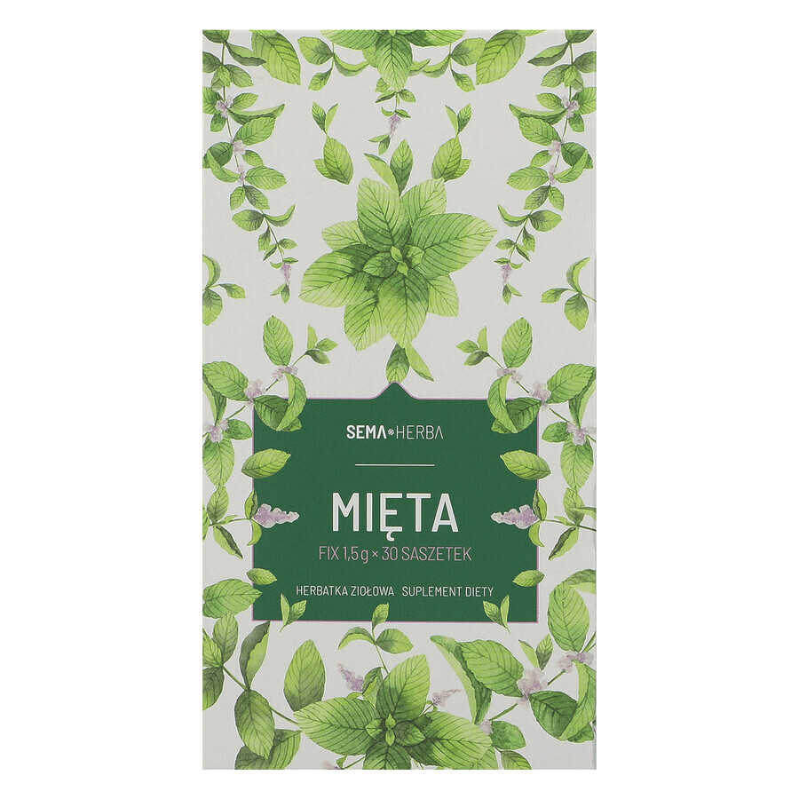 SEMA Herba Menthe Fix, 1.5 g x 30 sachets