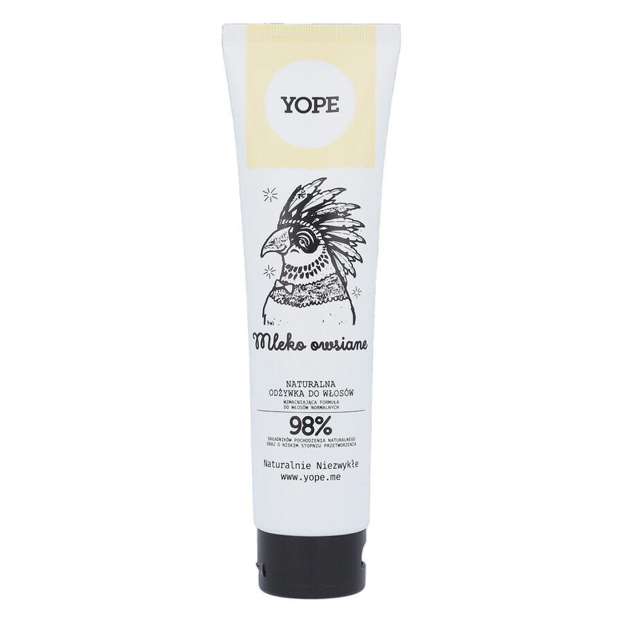 Set lapte de ovăz Yope, șampon natural pentru păr normal, 300ml + balsam natural pentru păr, 170ml