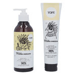 Set lapte de ovăz Yope, șampon natural pentru păr normal, 300ml + balsam natural pentru păr, 170ml