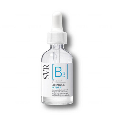 SVR B3 Ampoule Hydra, concentrated moisturizing serum, 30 ml