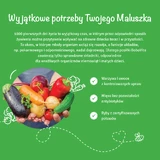 BoboVita Porcja Zbóż Porridge 7 grains, blueberries, blackberries, apples, no milk, no added sugar, after 8 months, 170 g