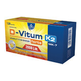 D-Vitum forte 2000 IU. K2 MK-7, 120 gélules