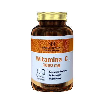 Noble Health Vitamina C 1000 mg, 60 capsule vegetali