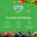 BoboVita Porcja Zbóż cereal-egg porridge 7 cereals, fruit, milk, no added sugar, after 8 months, 210 g