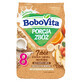 BoboVita Porcja Zb&#243;ż c&#233;r&#233;ales-œuf porridge 7 c&#233;r&#233;ales, fruits, lait, sans sucre ajout&#233;, apr&#232;s 8 mois, 210 g