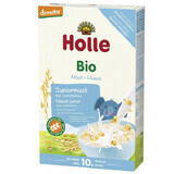 Holle Junior Muesli Bio terci de cereale multiple cu fulgi de porumb, fără lapte, după 10 luni, 250 g