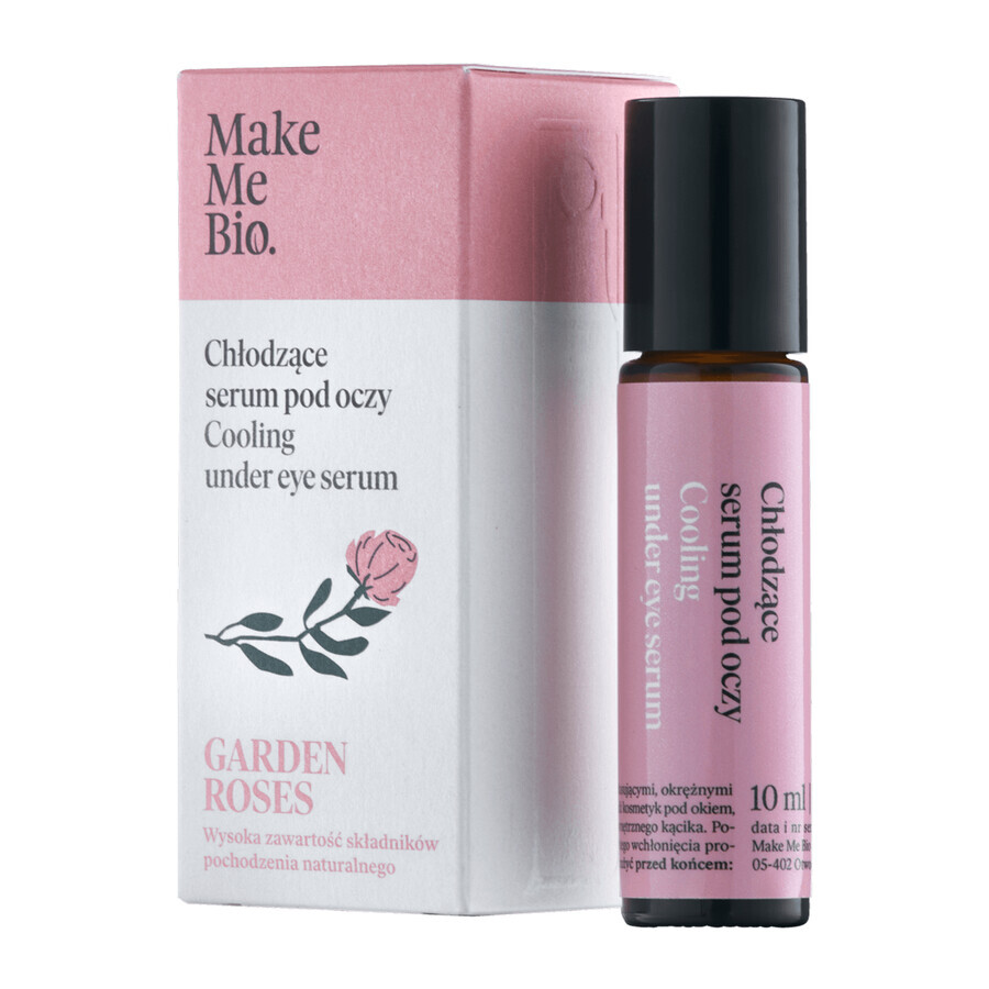 Make Me Bio Garden Roses, ser răcoritor pentru ochi, role, 10 ml