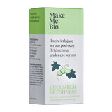 Make Me Bio Fraîcheur de concombre, sérum illuminateur pour les yeux, roller, 10 ml