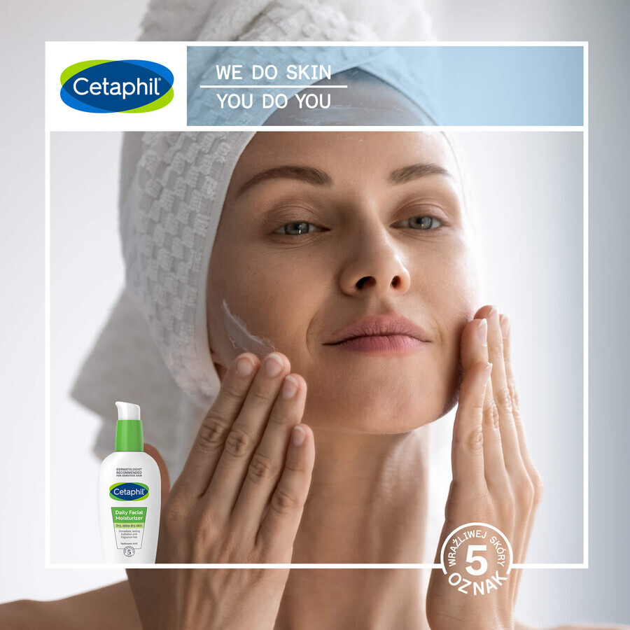 Cetaphil, Feuchtigkeitscreme für das Gesicht mit Hyaluronsäure, Daytime, 88 ml