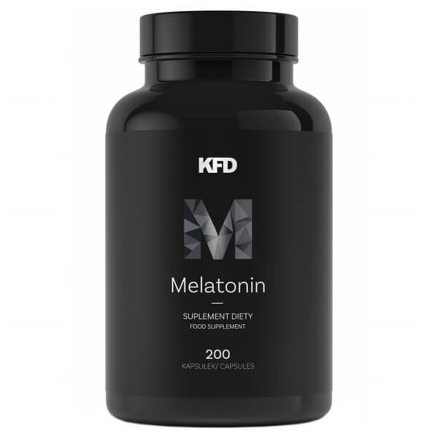 KFD Melatonin, mélatonine 1 mg, 200 gélules