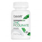 OstroVit Zinc Picolinate, zinc 15 mg, 150 comprimés