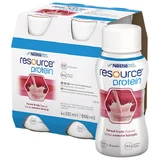 Resource Eiwit, voedingssupplement, bosvruchtensmaak, 4 x 200 ml