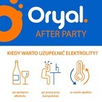 Oryal After Party, arôme orange, 18 comprimés effervescents