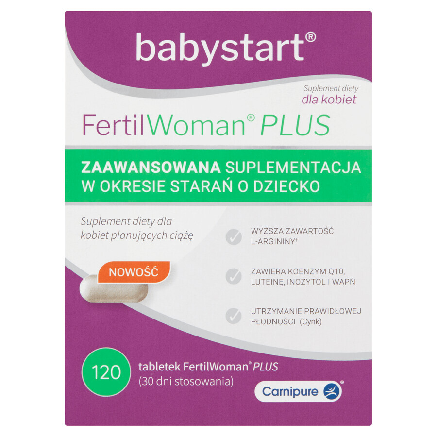 Babystart FertilWoman Plus, 120 comprimés