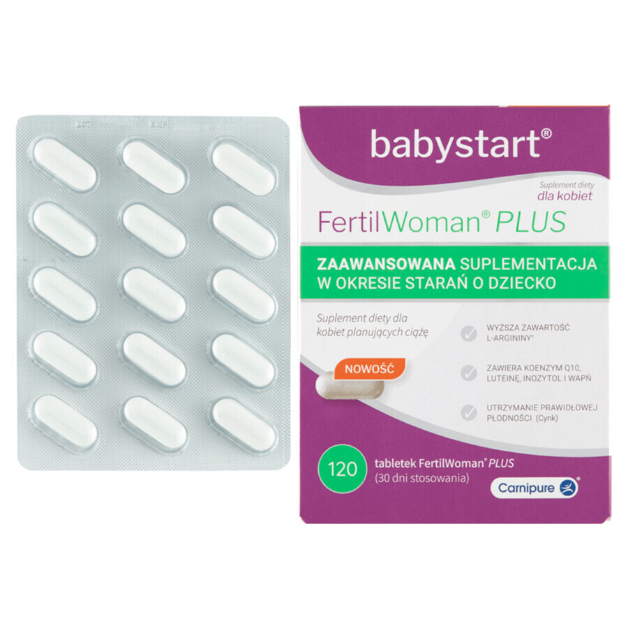 Babystart FertilWoman Plus, 120 comprimés