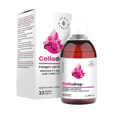 Aura Herbals, Colladrop NatiCol Collagène de poisson + Vitamine C, 500 ml