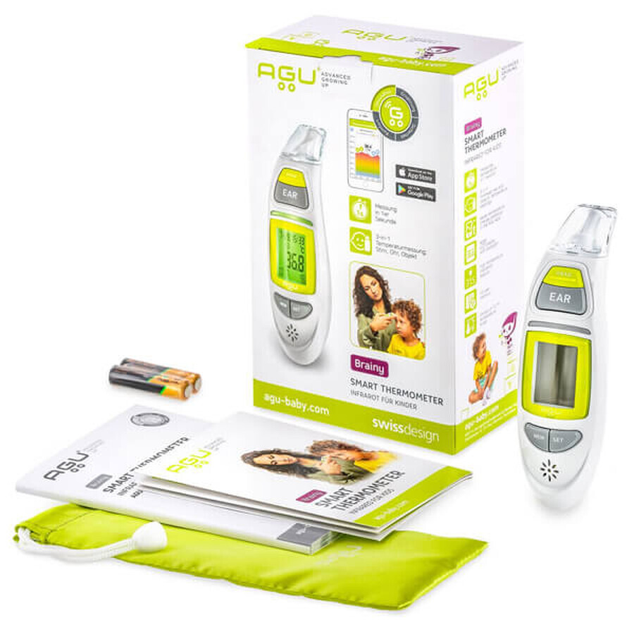 AGU Baby Smart Agu SHE7, thermomètre infrarouge intelligent