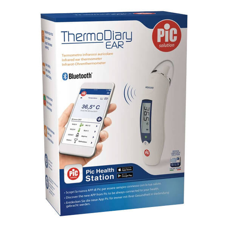 Pic Solution ThermoDiary Ear, thermomètre auriculaire infrarouge