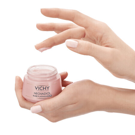 Vichy Neovadiol Rose Platinium, revitalizing and firming face cream for mature skin, night, 50 ml