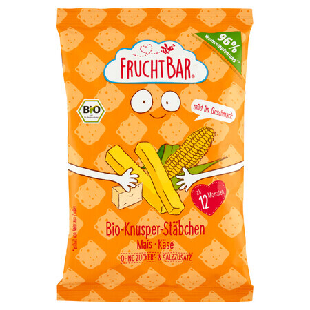 Fruchtbar Corn Crisps, formaggio BIO, dopo 12 mesi 30 g