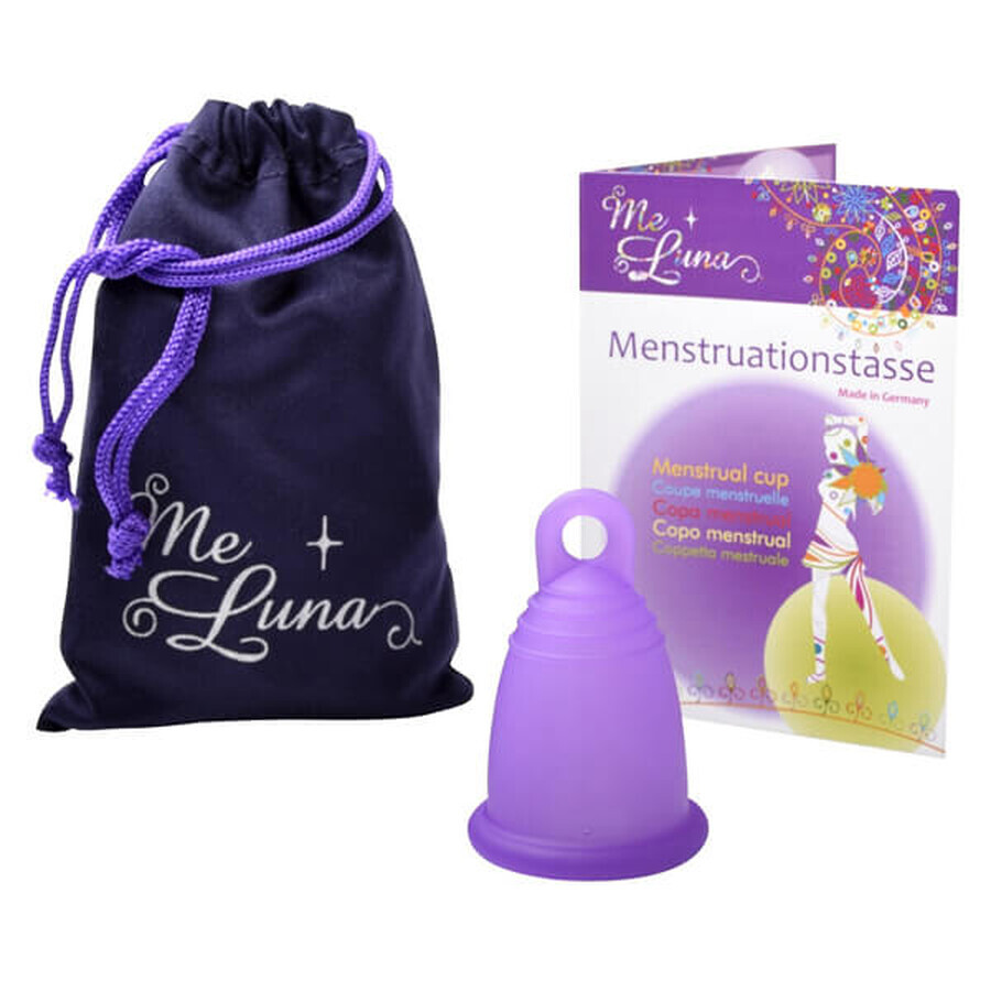 MeLuna, coupe menstruelle, taille M, violet, Classic, 1 pièce