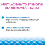 Multilac Baby Synbiotic, gouttes pour les enfants à partir de 2 mois, 2 x 5 ml