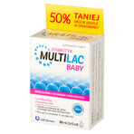 Multilac Baby Synbiotic, gouttes pour les enfants à partir de 2 mois, 2 x 5 ml