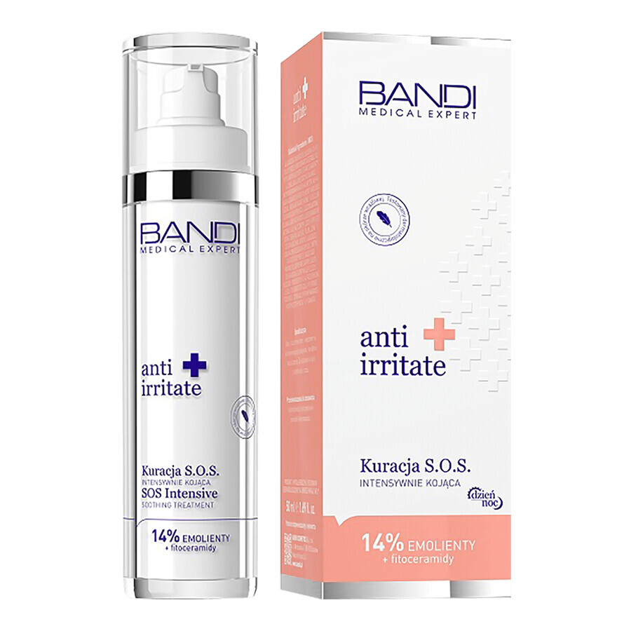 Bandi Medical Expert anti irritant, traitement S.O.S., apaisement intensif, 50 ml