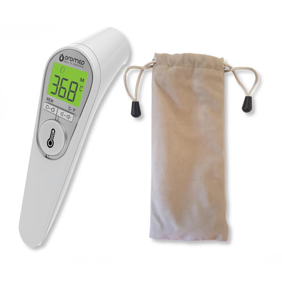 Oromed Baby Color, thermomètre infrarouge sans contact