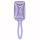 Inter-Vion, brosse &#224; cheveux, brosse de passage, Pastel Spring, violet, 1 pi&#232;ce