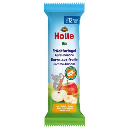 Holle, barre aux fruits, pomme-banane, après 12 mois, 25 g