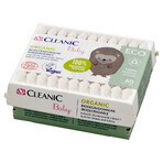 Cleanic Eco Baby Organic, coton-tige pour bébés et enfants, 60 pièces