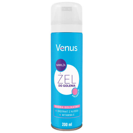 Venus, gel de rasage, Aloe Vera, 200 ml