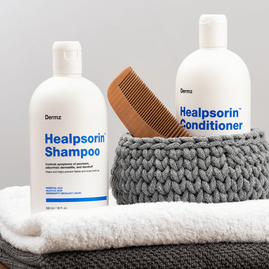 Healpsorin, shampooing pour le soin du cuir chevelu avec des lésions psoriasiques, 500 ml