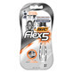 BIC Flex 5, rasoir pour homme, 5 lames, jetable, 3 pi&#232;ces