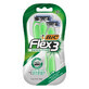 BIC Flex 3 Sensitive, rasoir pour hommes, trois lames, 3 pi&#232;ces