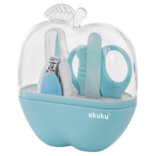 Ackuku Apple nail box set, blue, A0043