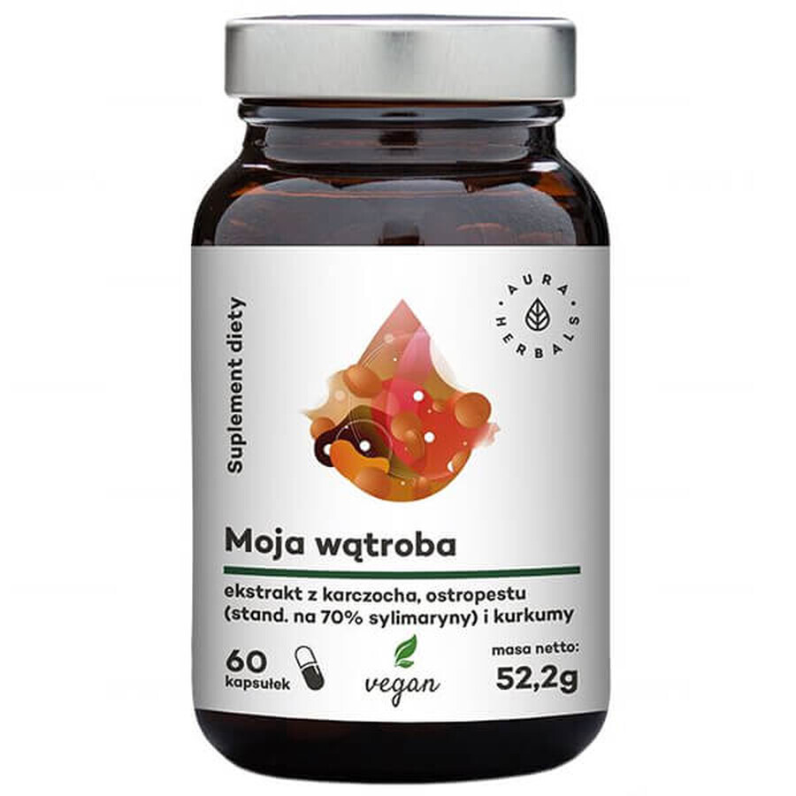 Aura Herbals My Liver, 60 vegane Kapseln