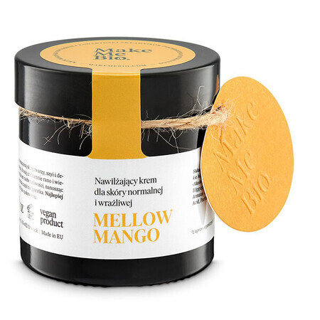 Make Me Bio Mellow Mango, cremă hidratantă pentru ten normal și sensibil, 60 ml