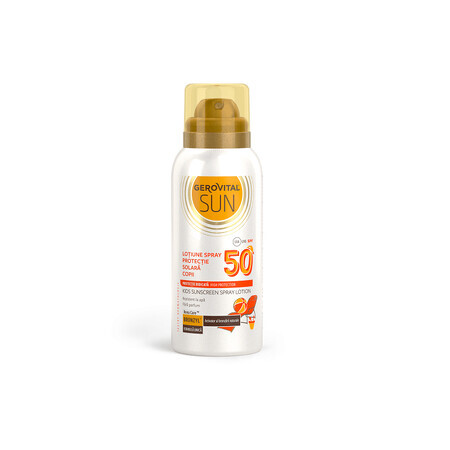 Gerovital Sun Kinder-Sonnenschutz-Spray-Lotion, 100ml, Farmec